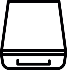 Empty Drawer Svg Line Art, Free Vectors File